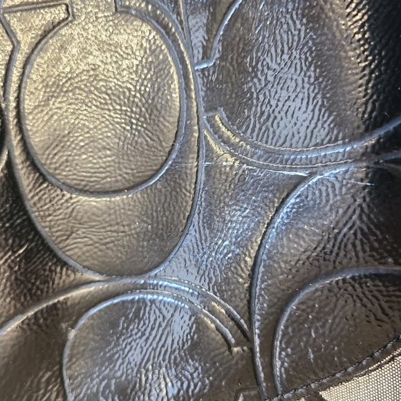 Coach Laura Signature Tote Black - Picture 8 of 11